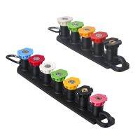Haywood1 5/7pcs Pressure Washer  Nozzle Holder Fan-shaped Anti-lost Socket