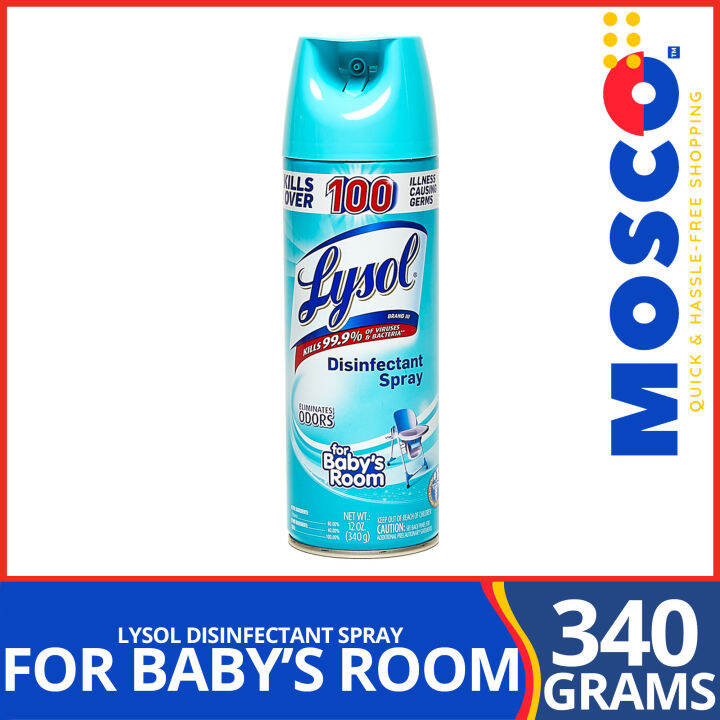 LYSOL Disinfectant Spray for Baby's Room 340g Lazada PH