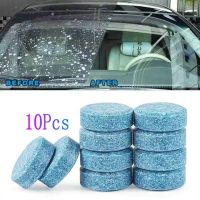 1pc/10Pcs Multifunctional Effervescent Spray Cleaner Solid Wiper Cleaner Car/Glass/wipers Cleaning Tablets Toilet Floor Stains Cleaning Wood Polish Car Windshield Glass Cleaner