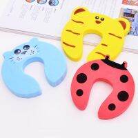 Door Stopper Soft Foam Cartoon Doorknob Wall Protection Shockproof Stop Drop Safety Handle Stopper For Baby Children