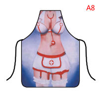 UNI 1Pc Kitchen Sexy Apron Woman Funny Cooking Baking Party Cleaning Cute Aprons