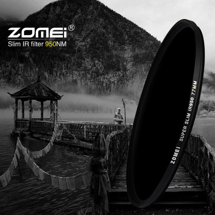 zomei-680nm-ตัวกรอง-ir-อินฟาเรด760nm-720nm-ฟิวเตอร์อินฟาเรดเอ็กซ์เรย์950nm-สำหรับ-slr-dslr-เลนส์กล้องถ่ายรูป-nikon-canon-sony-filters