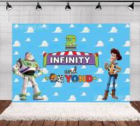 Toy Story 2 years old Birthday theme backdrop banner party decoration photo photography background cloth