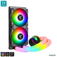 ชุดน้ำระบบปิด Tsunami SL-240 Pro KK Unlimited Deep Space Lighting ARGB Multi-platform CPU Liquid Cooler รับประกันสินค้า 1 ปี