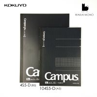 สมุดกราฟ Campus Notebook รุ่น-  4S5-D ( B5 ), 104S5-D ( A5 ), 201S5-D ( A4 ) ลิขสิทธิ์แท้ จากญี่ปุ่น