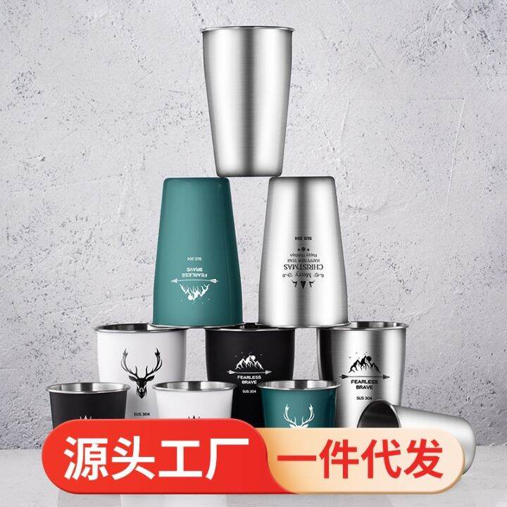 sells products 304 stainless steel beer bar counter beers drink a cup