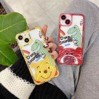 เคสโทรศัพท์มือถือ TPU นิ่มลายการ์ตูนไดโนเสาร์,เคสมือถือน่ารักสำหรับ Iphone 12 13 11 Pro Max X Xr Xs Max 6 6S 7 8 Plus