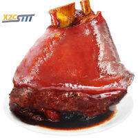 xzcstttแท้ทั้ง 1000g Big Elbow Pigs Trotter ทำอาหารห้าเครื่องเทศข้อศอกตุ๋นหมู Hoof Elbow แพคเกจสูญญากาศ