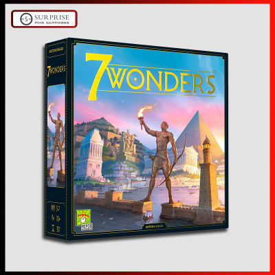 7 Wonders Board Game (BASE GAME) - New Edition 7สิ่งมหัศจรรย์เกมกระดาน (เกมฐาน)-ฉบับใหม่