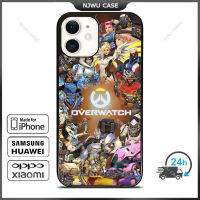 Overwatch Tracer Game Phone Case for iPhone 14 Pro Max / iPhone 13 Pro Max / iPhone 12 Pro Max / XS Max / Samsung Galaxy Note 10 Plus / S22 Ultra / S21 Plus Anti-fall Protective Case Cover