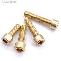 ❐✁✸  DIN912 [M3 M4 M5 M6 ] Pure Brass Hex Hexagon Socket Cap Head Screws