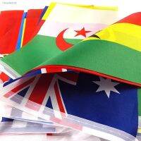 ☬ 100 Different Countries Hanging Flags Banners for Office Bar Hotel Home Decorations Activity International World Banners P15F