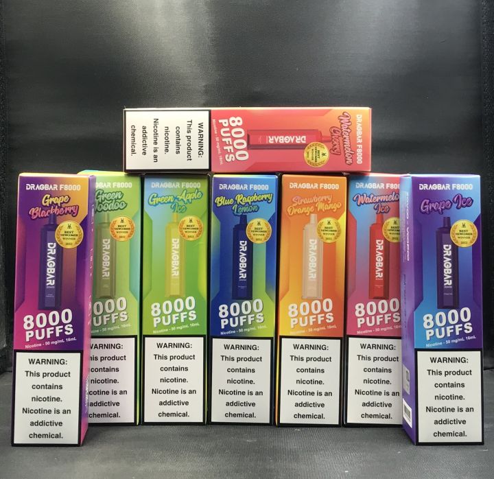 DRAGBAR DISPOSABLE PODS 8000PUFFS | Lazada PH