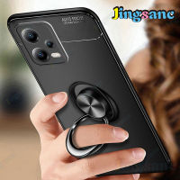 Jingsanc เคส Xiaomi POCO X5 5G,เคสใส่โทรศัพท์ป้องกันซิลิโคน TPU นุ่มพร้อมห่วงแม่เหล็กฝาหลัง X5 Poco 5G