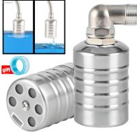 ◈♝☁ Stainless Steel Floating Ball Valve Automatic Water Level Control Valve 1/2 3/4 Float Valve Water Tank Water Tower Shutoff Valve