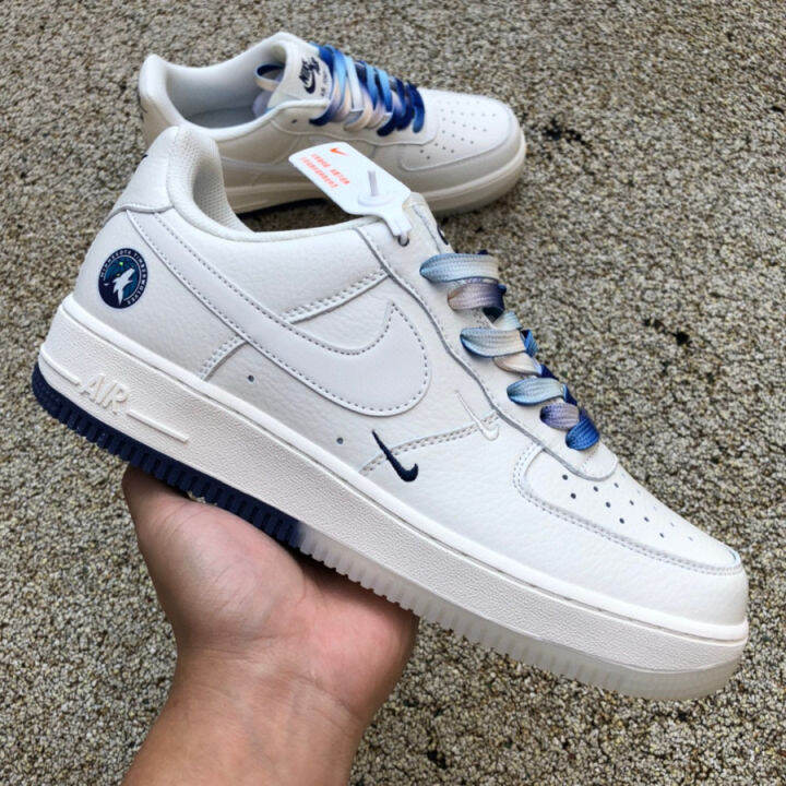 Nike AF1 White and Blue Stitching low Nike Air Force 1 Low '07 su19 Low
