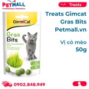 Treats Gimcat Gras Bits 50g - Vị cỏ mèo Petmall