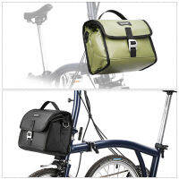 ฟรีเรือจักรยานมือจับกระเป๋า7L แบบพกพากันน้ำขี่จักรยานกระเป๋าสำหรับ Brompton พับจักรยานพับกระเป๋าสะพายอุปกรณ์จักรยาน