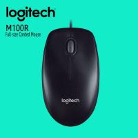 LOGITECH MOUSE OPTICAL M100R (BLACK)