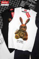 เสื้อกล้ามวินเทจ ผ้าคอตตอนนิ่ม BAD RABBIT