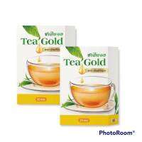 ส่งฟรี   ชาสีทอง บ้านศิรินภา TEA GOLD (2 กล่อง) 40 ซอง