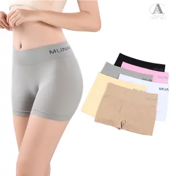 Womens Safety Shorts Anti Chafing Long Briefs Underwear Long Leg Knickers  High Waist Yoga Short Cycling shorts Ladies Soft Boxer Shorts Underwear  Seamless Panties for Under Dresses Leggings : : Fashion