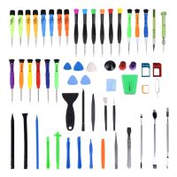 【Ready to ship】Replacement Founder 60 in 1 Professional Screwdriver Repair Open Tool Kit with SIM Card Adapter Set for Mobile Phones good quality