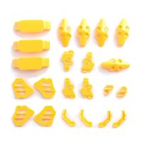 Diatone ROMA F5 DJI Injection Plastical Protector Suit kit Yellow and White for RC FPV Drone Quadcopter Replacement Accs Parts Electrical Circuitry Pa