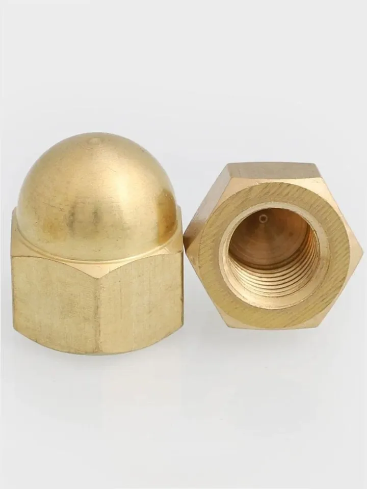 Decorative Brass Cap Nuts | Shelly Lighting