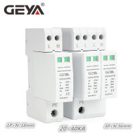 GEYA GSP9 AC SPD 20KA ~ 40KA 275โวลต์บ้านอุปกรณ์ป้องกันไฟกระชากอุปกรณ์ป้องกันแรงดันต่ำ Arrester อุปกรณ์1จุด N 18มิลลิเมตร3จุด N 36มิลลิเมตร