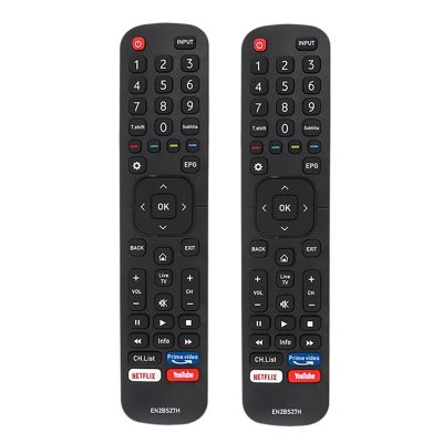 2X EN2BS27 Hisense Smart LCD TV Remote Control for 58S5 65R6 65S8 75R6 75S8 Remote Control