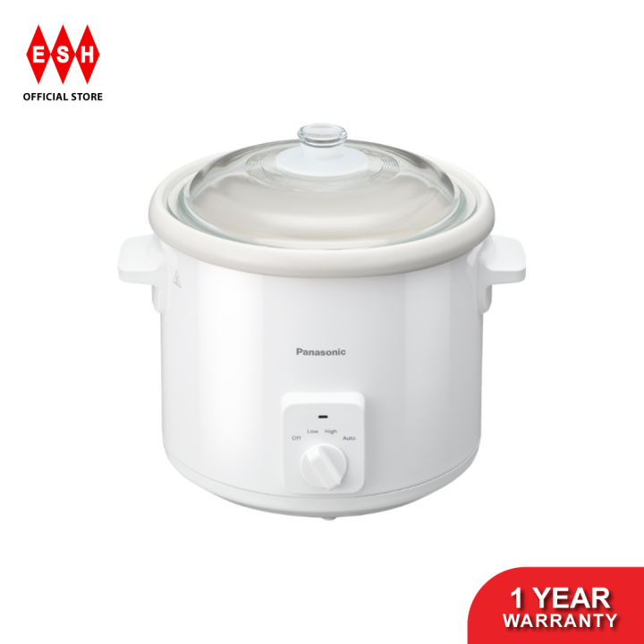 Panasonic NFN51 5.0L 3 Heat Settings Glass Lid Slow Cooker (West