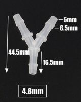 ตัวต่อตัวที2.4-6.4มม. Y-Type พลาสติก Pp Sppliters พิพิธภัณฑ์สัตว์น้ำตู้ปลาปั๊มลมตัวเชื่อมสายต่อโทรทัศน์ท่อ200 ~ 5ชิ้น