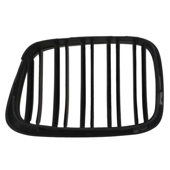 glossy-black-front-hood-kidney-grille-grill-dual-line-for-bmw-e39-5-series-525-528-1995-2004-51137005837-51137005838-replacement