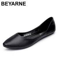 [A NEW HOT] BEYARNE มาใหม่2021ฤดูใบไม้ผลิ AndWomen 39; S รองเท้าไม่มีส้นรองเท้าผู้หญิงรองเท้าส้นแบนรองเท้าเรือจัดส่งฟรี