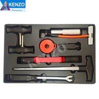 TOOLS KENZO ชุดเครื่องมือถอดกระจกรถยนต์ ชุดตัดกาวกระจกรถยนต์แบบครบเซ็ต รุ่น K-N-019S