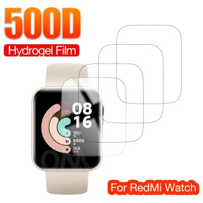 Full Coverage Screen Protector for Xiaomi Redmi Watch 2 / 1 &amp; Mi Watch Lite Soft Hydrogel Protective Film Accessories (Not Glass Cases Cases
