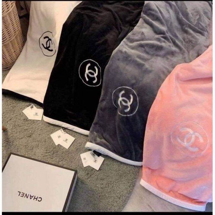 CHANEL BLANKET 4 COLORS QUEEN SIZE Lazada PH