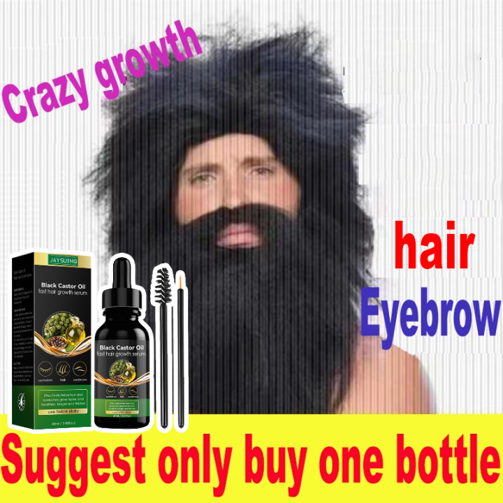 original castor oil for eyelash and eyebrow or hair growth beard grower