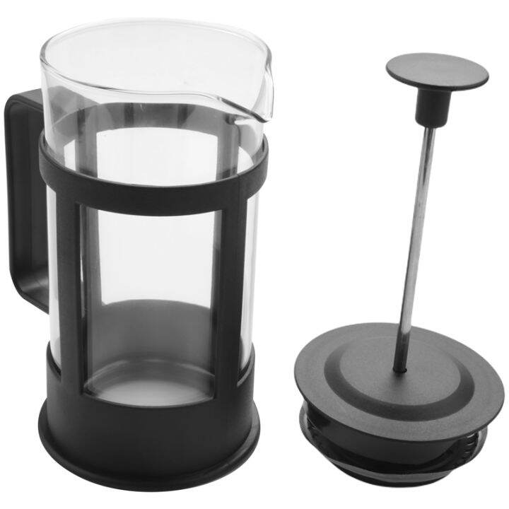 5x-french-press-coffee-amp-tea-maker-12oz-thickened-borosilicate-glass-coffee-press-rust-free-and-dishwasher-safe