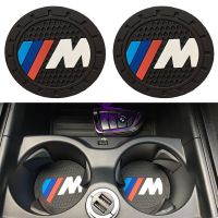 2Pcs Silicone Car Non-slip Water Coaster Mat Cup Holder Pad for BMW X1 X3 X5 X6 M3 M5 M6 X1 X3 X5 X6 E34 E39 E36 E60 E90 E46 F30 Accessories