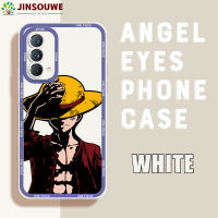 Jinsouwe เคสโทรศัพท์สำหรับ Realme XT ,Realme GT Master ,Realme X50 Pro 5G ,Realme X2สำหรับชายหญิงการ์ตูน Luffy Case ยางนุ่มฝาหลัง