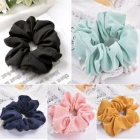 HUAMOUNTAIN ผู้หญิงชีฟองกีฬาที่รัดผมที่รัดผมเต้นรำ Scrunchie แหวนผมเชือกยางรัดผม