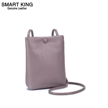 Smart King Casual For Women Sling Shoulder Bag New Genuine Cow Leather  Crossbody Multifunction Simple Phone Bag Small Girl Handbag