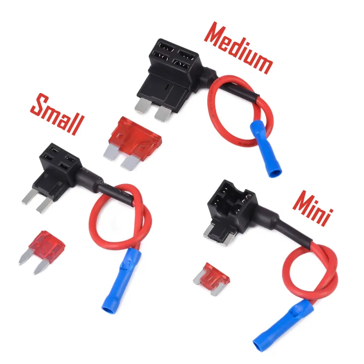 10A Automotive Fuse Splitter, Car Adapters Fusing Holder Tap (Small