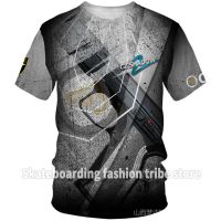 2023 NEW   Personalized Name CZ Gray Shadow 2 T Shirt Full Sublimation 3D Print T-Shirt Summer Breathable Short Sleeve Tee  (Contact online for free design of more styles: patterns, names, logos, etc.)