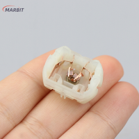 MARBIT 1PC Micro Motor ฝาครอบด้านหลังคาร์บอนผู้ถือแปรงสำหรับล็อคประตูรถเซ็นทรัลล็อค