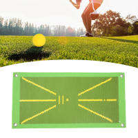 Golf Swing Mat Golf Hitting Contact Track Detection SBR พรมฝึกพลาสติกสำหรับในร่ม