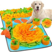 Dogs Snuffle Mat Pet Leak Food Anti Choking Mat Cat Dog Training Blanket Nose Work Toy Pet Slowing Feeding Intelligence Mat