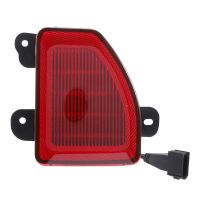 【LZ】✸  Luz de nevoeiro traseira vermelha Refletor de amortecedor traseiro Luz de advertência para Jeep Wrangler JL 2018-2023